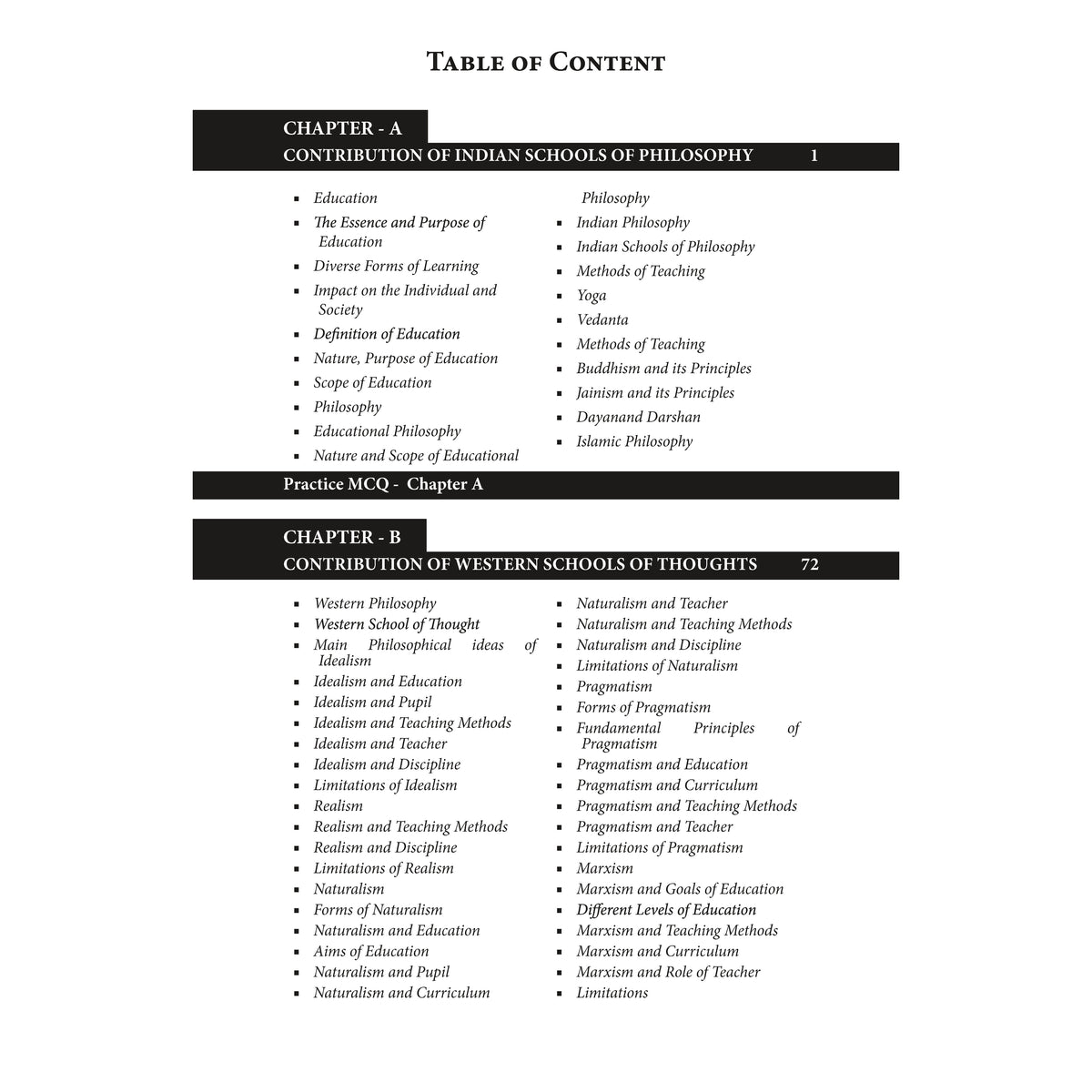 Doaba’s UGC/NTA (NET | SET | JRF) Education Paper - II: Unit - I | Educational Studies