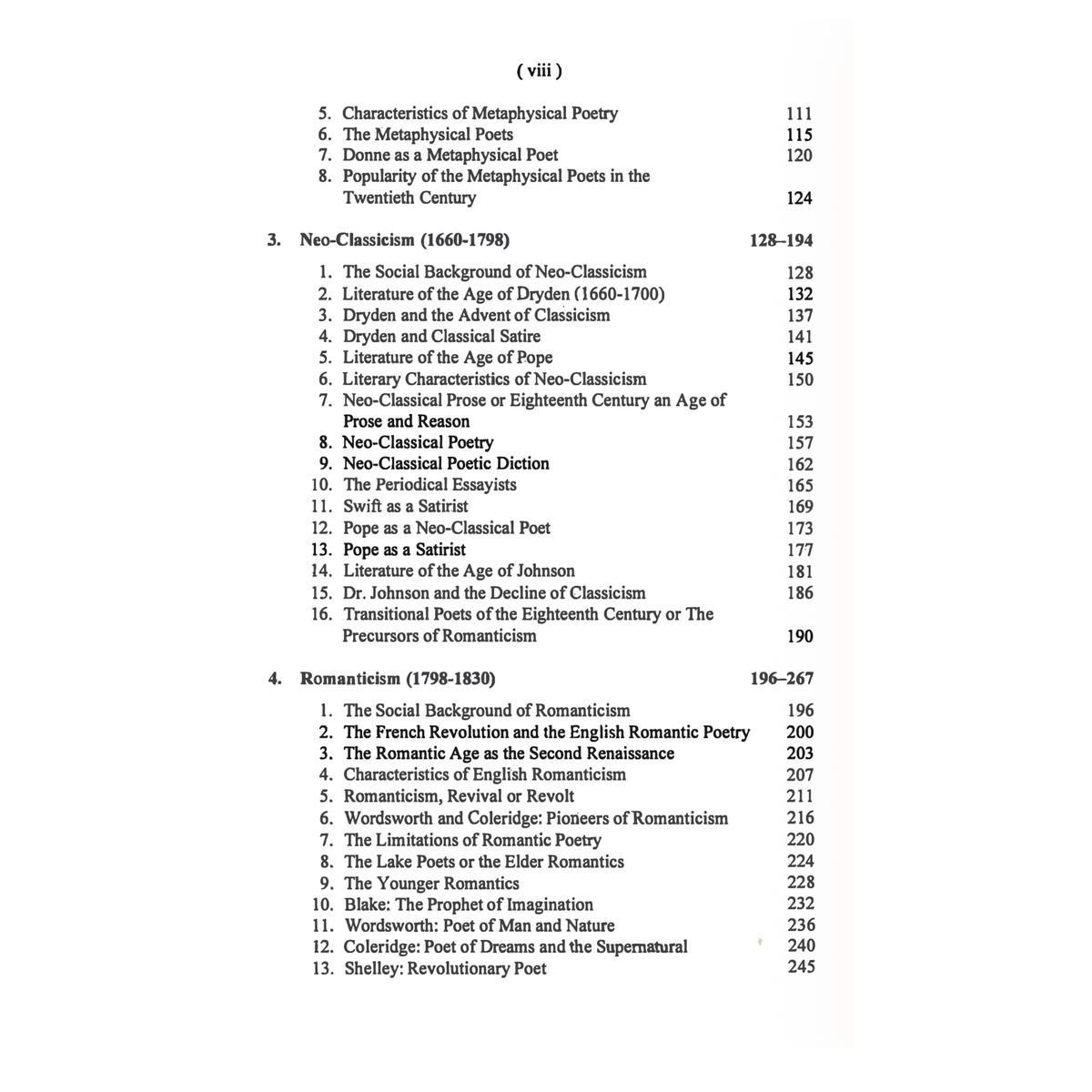 Major Movements in the History of English Literature
